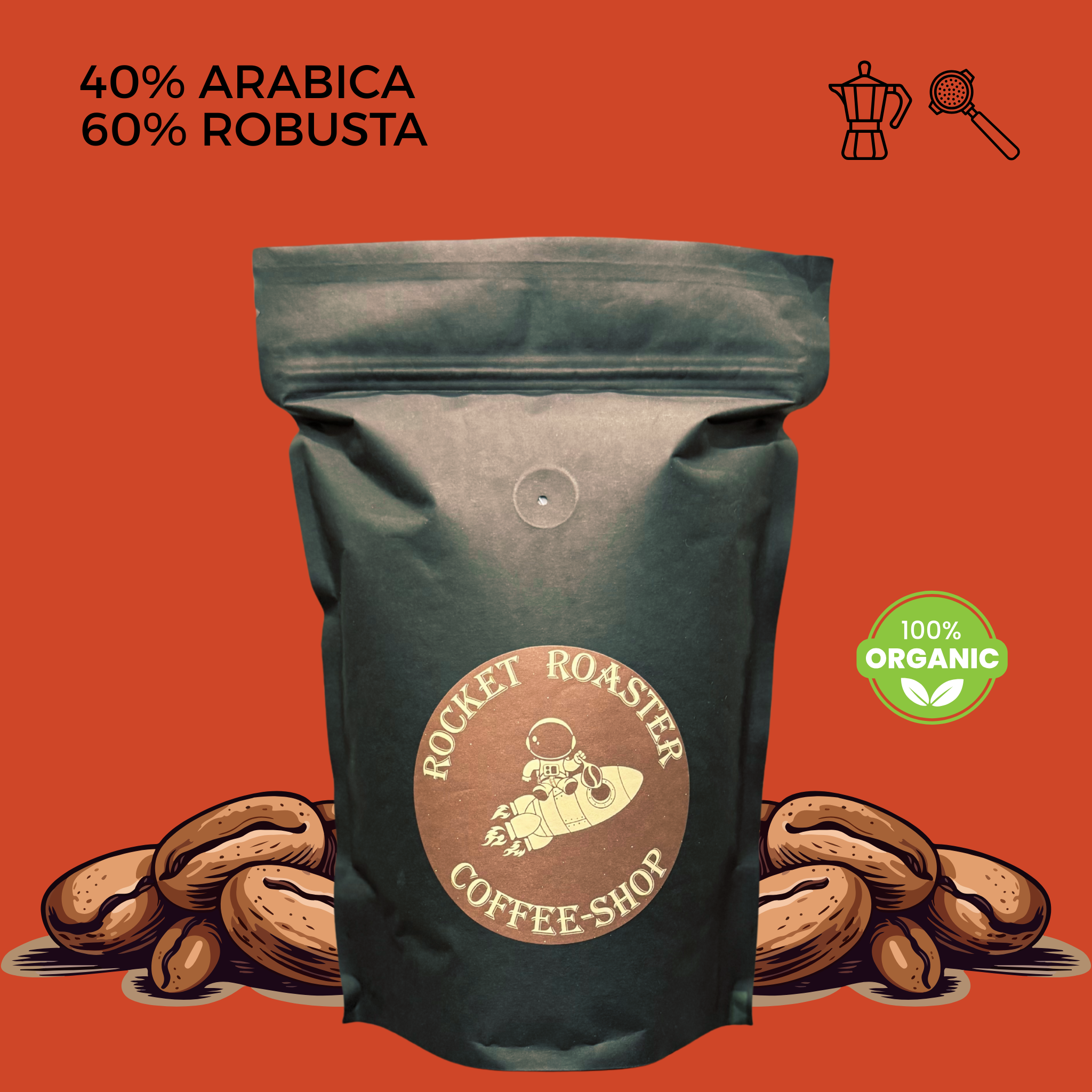 La Bomba Bio Dark Roast Espresso